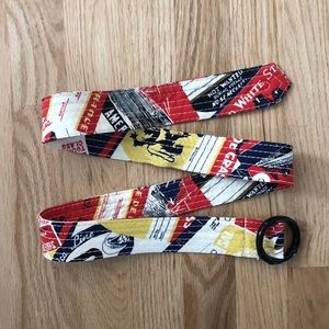 EUC J.Crew Fabric Belt